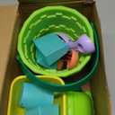 TOY Life Beach Toys for Toddlers Age 3-5, Sandbox Toy Building Sets with Sand Bucket Dump Truck and Waterproof Mesh Bag, Travel Sand Castle Toys for Kids
