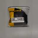 Battewa Cotton Incontinence Underwear for Men Light Protective Boxer Brief Leak Proof Underwear for Bladder Leakage 50ml (3X-Large, Black-gray)