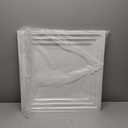 Art3d 12-Pack 2424 Inch PVC Waterproof Drop Ceiling Tiles for Home Dcor - 2x2 ft 3D Modern Ceiling Panel for Suspended Grid, White