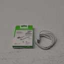 Belkin BoostCharge Braided Lightning Cable - 6.6ft/2M - MFi Certified Apple iPhone Charger USB to Lightning Cable 6ft - iPhone Cable - iPhone Charger Cable - Apple Charger - USB Phone Charger - White