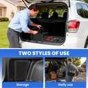 Autorder Car Trunk Organizer Backpack for 2019 2020 2021 2022 2023 2024 Subaru Forester Accessories, 1Pcs (Black Driver Side)