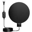 Chicken Water Heater for Winter, 6'' Heated Waterer Base for Metal/Plastic Poultry Waterer, 2-Temperature Settings, Built-in Thermostat (140°F - 194°F), Silicone Coop Heater with 6ft Power Cord (1PC)