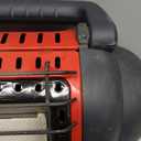 Mr. Heater Portable Buddy Heater MH9BX 4,000-9,000 BTU Indoor-Safe Propane Radiant Heater For Campers, Workshops, Job Sites, Patios & More - Red, Black
