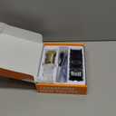 oneisall Cordless Horse Clippers,Low Noise 2 Speed Grooming Clippers,Horse Trimmer Shaver Kit for Matted Long Hair,Detachable Stainless Steel Blade Grooming Kit for Thick Coat (Gold)