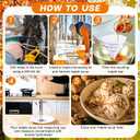 Teenyyou 99pcs Maple Syrup Tapping Kit Include (5) taps, (5)3' Tubing, (5)5l Bags, (81) Deep Fryer Oil Cone Filter with Stand, Stainless Steel Test Cup with Cleaning Brush Maple Syrup Hydrometer Kit