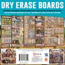 Renegade Games: Hadrians Wall & The Anarchy - Dry Erase Boards - 4 Double-Side Reusable Boards, Strategy Euro Game Accessory Pack, Garphill Games