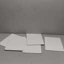 Paper Junkie 5 Pack 8.5x11 inch White Blank Hardcover Books for Kids to Write Stories, Unlined Scrapbook and Journal