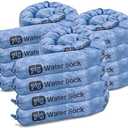 PIG Super Absorbent Sock for Water - 12 Pack - 3" x 48" - Absorbs Up to 1.75 Gallons per Sock - PM50636, Blue