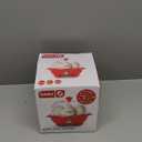 DASH Rapid Egg Cooker: 7 Egg Capacity Electric Egg Cooker for Hard Boiled Eggs, Poached Eggs, Scrambled Eggs, or Omelets. (Red)