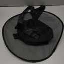 Vintage Style Mesh Top Hat with Black Ribbon Wide Brim Gothic Costume Headwear Chain Costume Accessory Hat