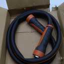 Giraffe Tools Garden Leader Hose 3ft x 5/8", Short Water Hose Heavy Duty, Flexible, Lightweight Hybrid Hose with Swivel Handle, Male to Female Fittings, Burst 600 PSI