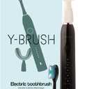 Y-Brush 2024 - DuoBrush Electric Sonic Toothbrush - Automatic andTraditional Brush - 1 Month Battery Life - Adult Pack - Clinically Proven