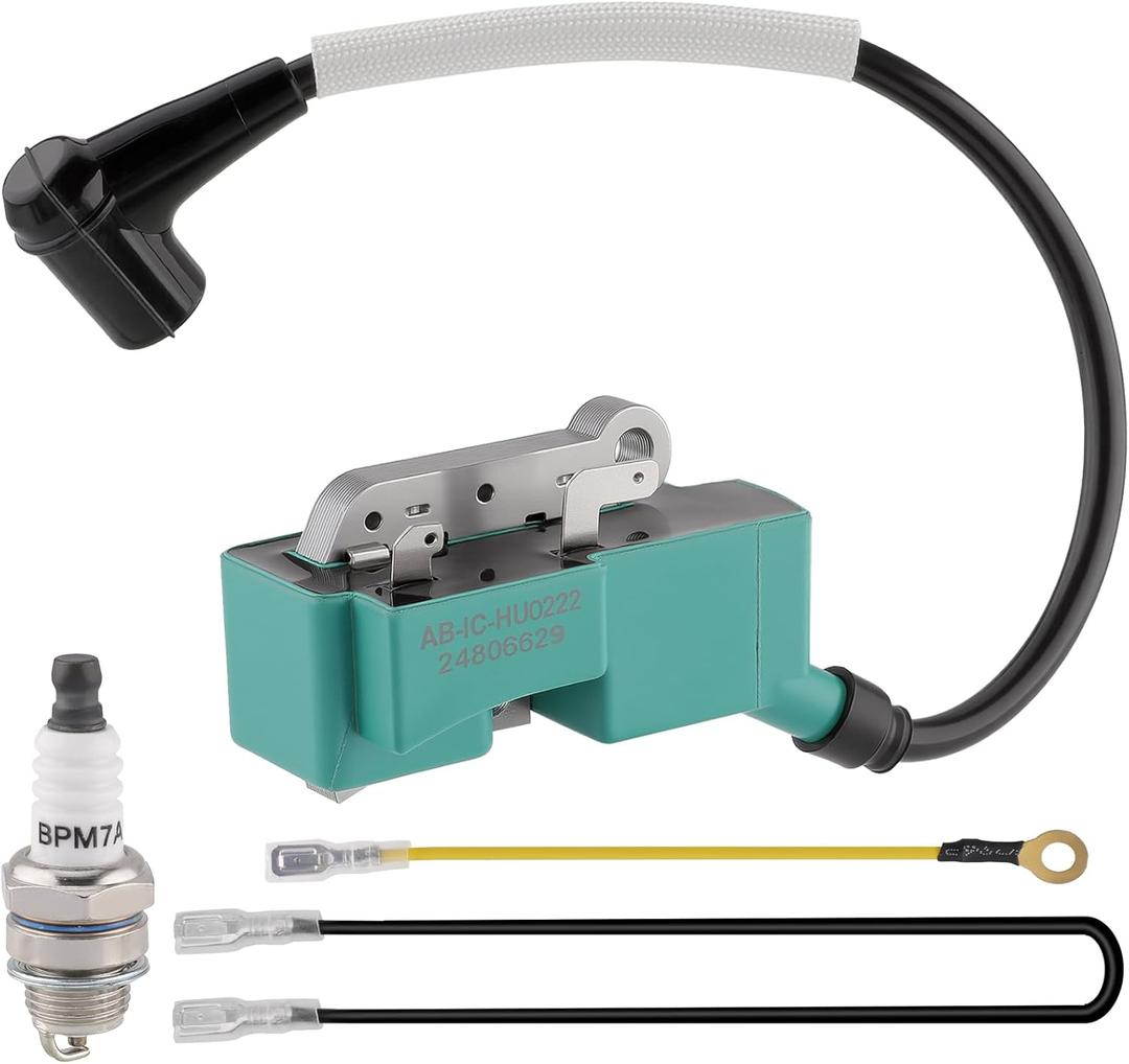 594729602 Ignition Coil Module with Spark Plug K970 III Compatible with Husqvarna K960 Chain K960 Compatible with Rescue K960 Ring K970 III 510115603 544047503 580380502 580380506