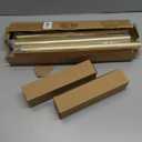 OLV Gold Curtain Rods for Windows 30 to 41 Inch, 1 Inch Adjustable Heavy Duty Decorative Window Treatment Rods with Modern End Cap Design, Easy Install Drapery Pole for Living Room, Bedroom, Kitchen