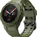 T-ENGINE Rugged Protective Case With Band Compatible for Galaxy Active 2 Watch 44mm - Easy Install (Army Green)