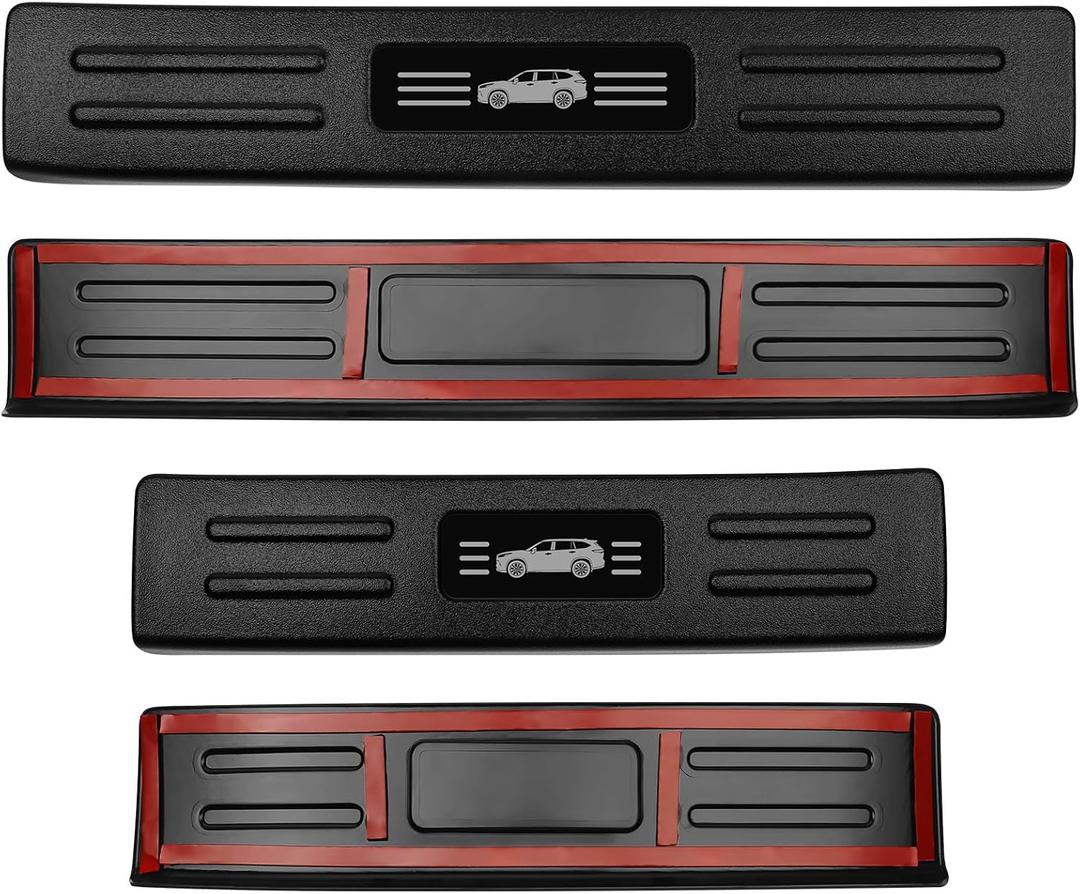 Door Sill Guard for Toyota Highlander Accessories 2020-2025 ABS Material Door Sill Protector Decorative (even Grand Highlander)