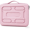 15.6 inch Laptop Sleeve with Handle Shockproof Waterproof EVA Protective Case for 15.6" Yoga 720 IdeaPad 310 320 ThinkPad T570/Legion 5 Gen 6/HP Envy 15/15.6" Notebooks, Pink