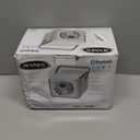 Jensen FM Stereo CD555 Bluetooth Boombox, Silver, 7.00 x 9.75 x 6.00 inches