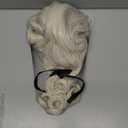 karlery Judge Colonial Wig Man Long Wave Beige Wig for Halloween Costume Cosplay Party