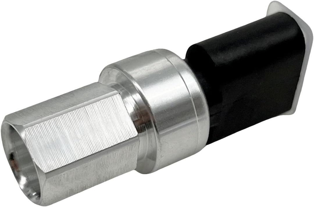 Air Conditioning A/C Pressure Sensor 1J0959126 1K0959126A Compatible with A3 Q3 Q7 TT 911 Boxster Cayman Beetle CC Golf GTI Jetta Passat Rabbit Touareg