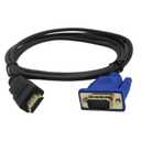 HDMI Male to VGA Male Video Converter Adapter Cable for PC DVD 1080P HDTV 6FT