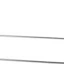 Zenna Home Rustproof Round Shower Curtain Rod for Clawfoot Tub with Easy Installation, Oval Hoop Shower Curtain Rod, Freestanding Tub Accessories, Fits Areas up to 70.5 by 28 Inches, Chrome