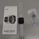 Smart Watch with Alexa Built-in, 1.83" HD Touchscreen Fitness Tracker with Bluetooth Calling, Fitness Watch with Heart Rate/Sleep Monitor/120+ Sports, IP68 Waterproof Smartwatch for Android iOS, Gray