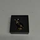 JWT Astyle Luxury Black Cat Hinged Jewelry Box with Crystals, Hand Painted Cat Figurine Trinket Box, Classic Animal Designs, Rings Earrings Necklace Storage Box, Cat Home Decor Gift