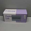 C CUSHION LAB Deep Sleep Pillow, Patented Ergonomic Contour Design for Side & Back Sleepers, Orthopedic Cervical Shape Gently Cradles Head & Provides Neck Support & Shoulder Pain Relief - Calm Grey