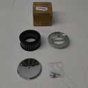 KIPA Chrome Air Cleaner Filter 4" x 2" assembly Fits for carburetor with 2 5/8" or 2 5/16" neck diameter Washable 7151 4354 1489 6475 4790