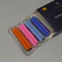 Dinil 20 Assorted Color Spell/Chime Candles Premium Mini Taper Candles for Rituals, Prayer, Birthdays, Meditation, Altar, Spells, Chime Candles - 4 Inch Tall (Multi-Colored)