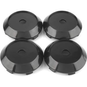 RTrhinotuning 70mm 2.76" Wheel Center Caps Compatible with XXR 527 SSR GTX01 GTV01 Akita Wheel C123201B Rim Caps Pack of 4 (Black, Outer 70MM, Inner 63MM) Wheel Center Hub Caps