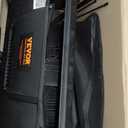 VEVOR Push Lawn Sweeper, 21inch Leaf & Grass Collector, Heavy Duty Thickened Steel Durable to Use with Large Capacity 3.5 cu. ft. Mesh Collection Hopper Bag, 2 Spinning Brushes