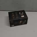 Falebare Bluetooth Headphones Over Ear, 6S Wireless Headphones Wired with 6 EQ Modes, 40 Hours Playtime Foldable HiFi Stereo Headset with Microphone, FM/ TF for Cellphone/ PC/ Work (Black & Gold)