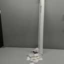 Retractable Baby & Dog Gate | 34" Tall | Extends to 55" Wide | Safety Mesh Gate for Stairs, Indoor/Outdoor, Doorways & Hallways (White)