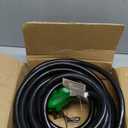 Gerguirry 3 Prong 25 Feet Dryer Extension Cord, 30 Amp NEMA 10-30P to 10-30R Heavy Duty Cord, Use for Dryer Power Extension and Level 2 EV Charging, 125V/250V 7500W 10-AWG Gauge, UL Listed
