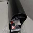 Mailbox for Outside,Black Metal Mail Box,Post Mount Outdoor Mailbox