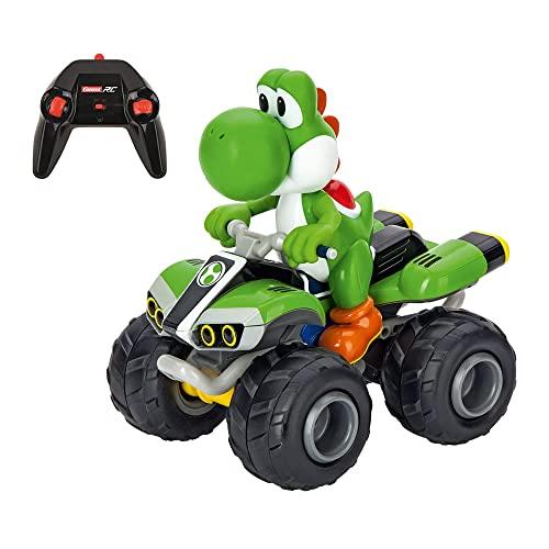 Carrera RC Nintendo Mario Kart 2.4 GHz Radio Remote Control Toy Car Vehicle - Yoshi Quad Only