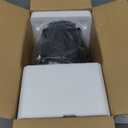 Qcen Juicer Machine, 800W Centrifugal Juicer Extractor with Wide Mouth 3 Feed Chute for Fruit Vegetable, Easy to Clean, Stainless Steel, BPA-free (Black)