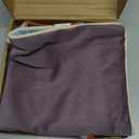 Btyrle Velvet Throw Pillow Covers 22x22 Inch Set of 4 Decorative Velour Pillowcases Double-Colored Cushion Covers for Sofa Couch,Warm-Edge