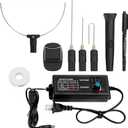 Foam Cutter Tool with Digital Voltage Controller, 100-240V /18W 4 in 1 Hot Foam Cutter Set with Marker Pen