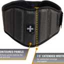 Harbinger Men's Firm Fit 7.5-Inch Contoured Weightlifting Belt