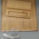 11.8" Crochet Blocking Board with 20 Pegs Pins, Granny Square Blocking Board for Crochet Projects, Bamboo Blocking Boards for Crocheting and Knitting, Wooden Gifts for Crocheter