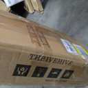 Desk Shelf Storage, 38 inch, 4-Tier Wood Bookshelf Organizer, Computer Desk Hutch - Dark Brown