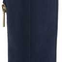Vince Camuto Women's Sangeti Wide Calf Stacked Heel Knee High Boot (Blue) 9.5M