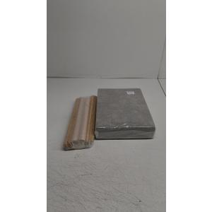 Foldable Foot Stool Ottoman, Modern Foot Rest with Bamboo X Legs & Thick Foam Cushion, Folding Foot Stools Small Padded for Bedroom Living Room, Makeup Vanity Stool Chair (Natural - Grey)