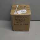 Natural Stone Pendant Light, Wabi Sabi Travertine & Wood Hanging Lamp for Kitchen Island, Hallway, Bedroom, Dining Room Ceiling Decor (Stone Hat, 2pcs)