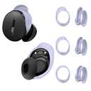 [3 Pairs] Ear Tips Covers for New Bose QuietComfort Earbuds, Sport Anti-Slip EarTips Silicone Anti Scratches Replacement Ear Covers Earbuds Accessories (Purple)