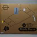 1500 Pieces Rotating Plastic Puzzle Board with Drawers and Cover, 35"x27" Portable Spinning Jigsaw Puzzle Table for Adults, Upgraded Lazy Susan, Ideal Gift for Mum