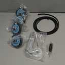 Upgraded Sam-Sung Dryer Repair Kit Compatible with Samsung Dryer Roller Replacement Kit, Replacement for Samsung Dryer Parts DC97-16782A Dryer Roller, DC93-00634A Idler Pulley, 6602-001655 Belt